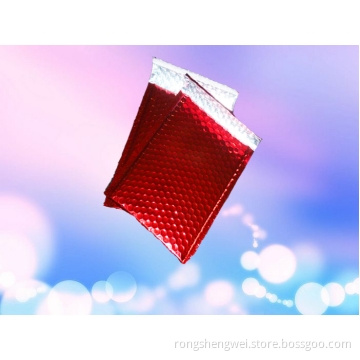Red Aluminum Foil Bubble Envelope